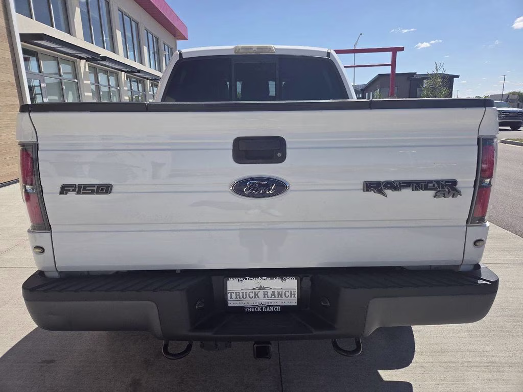 2011 Oxford White Ford F-150 SVT Raptor 4X4 Truck