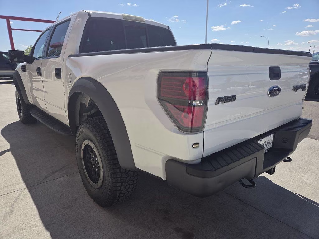 2011 Oxford White Ford F-150 SVT Raptor 4X4 Truck