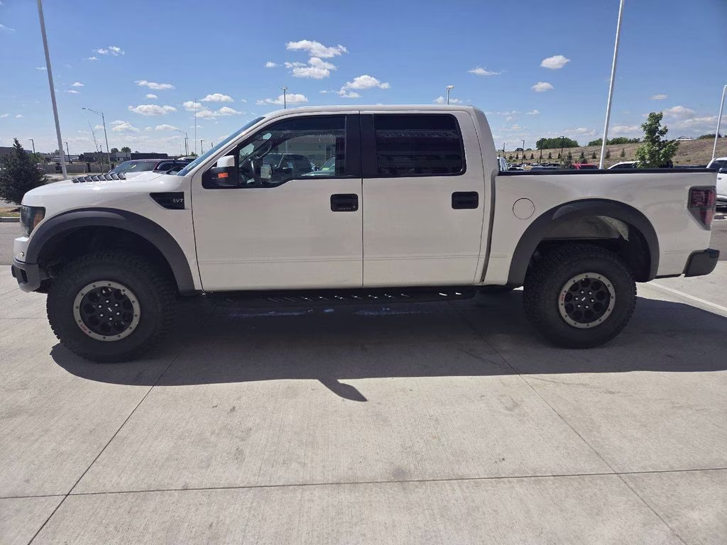 2011 Oxford White Ford F-150 SVT Raptor 4X4 Truck