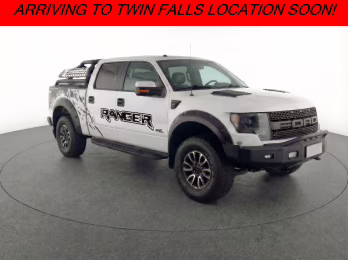 2014 Oxford White Ford F-150 SVT Raptor 4X4 Truck