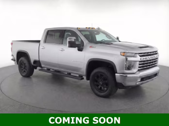 2020 Silver Ice Metallic Chevrolet Silverado 3500HD LTZ 4X4 Truck