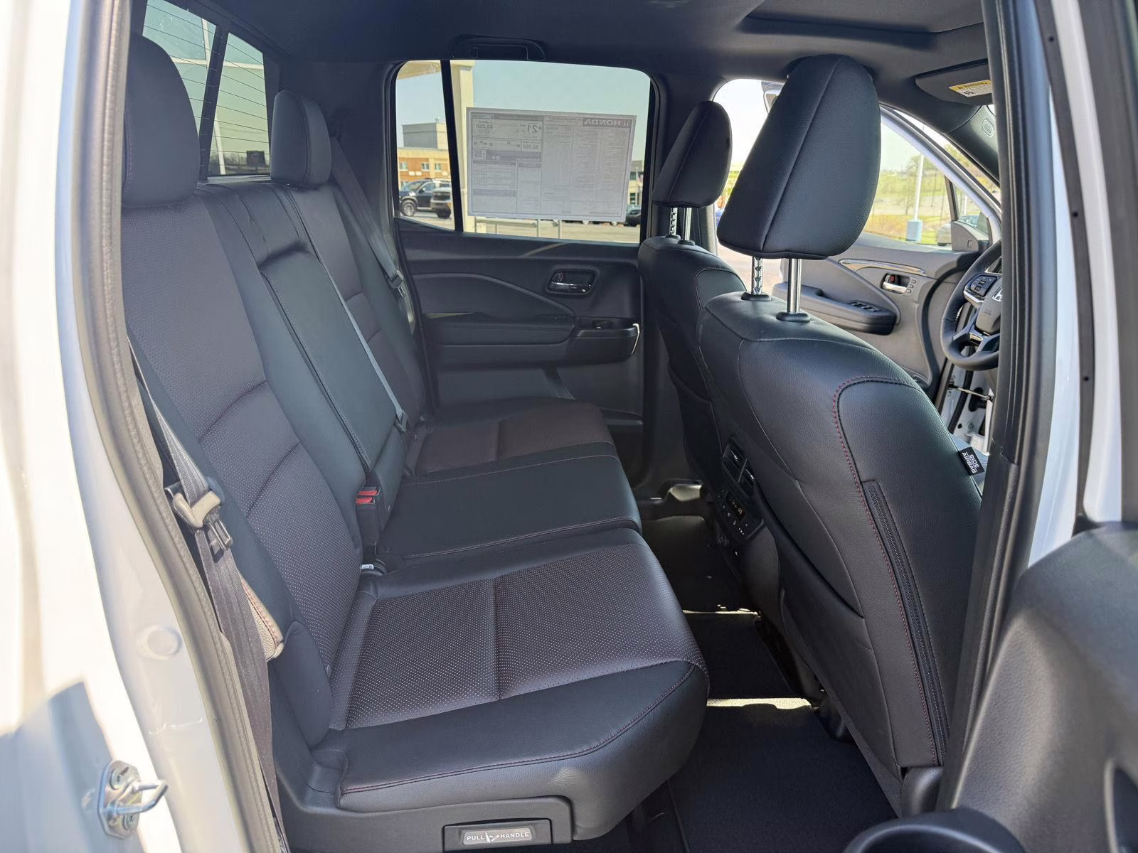 2026 Platinum White Pearl Honda Ridgeline Black Edition Two-Tone AWD Truck