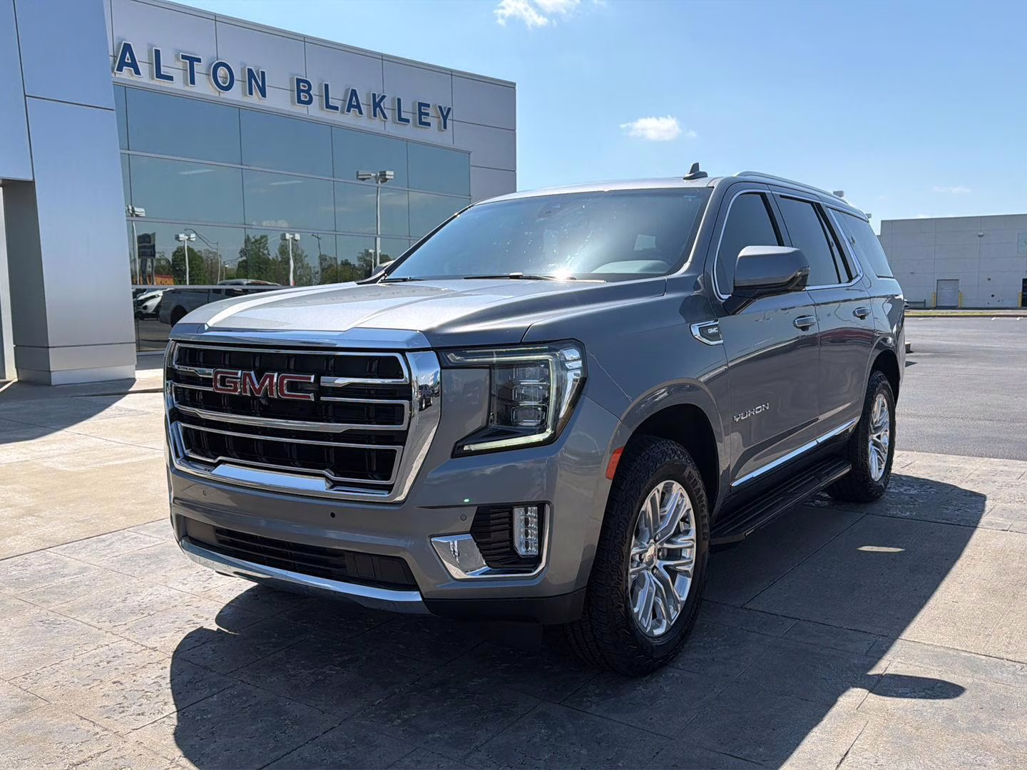 2022 Satin Steel Metallic GMC Yukon SLT 4X4 SUV