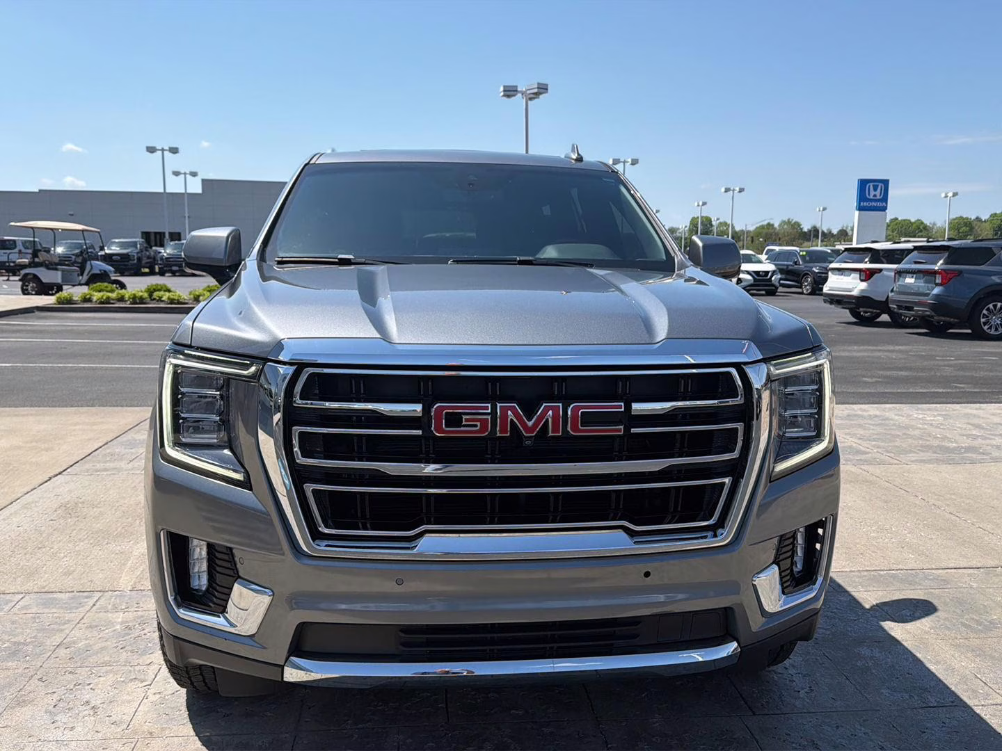 2022 Satin Steel Metallic GMC Yukon SLT 4X4 SUV