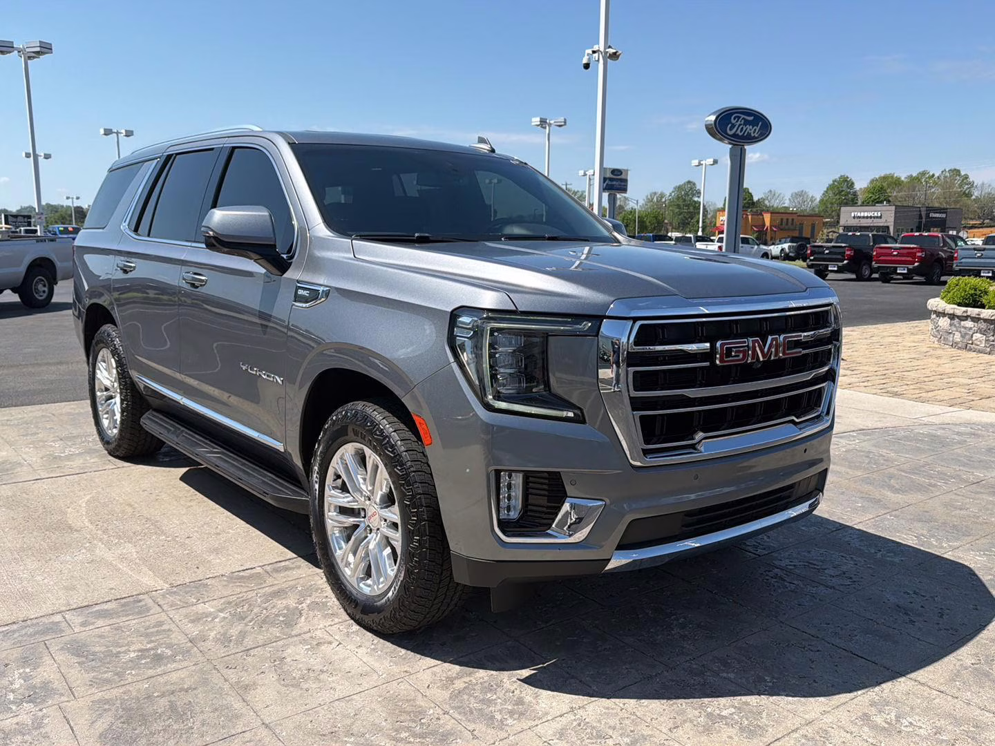 2022 Satin Steel Metallic GMC Yukon SLT 4X4 SUV