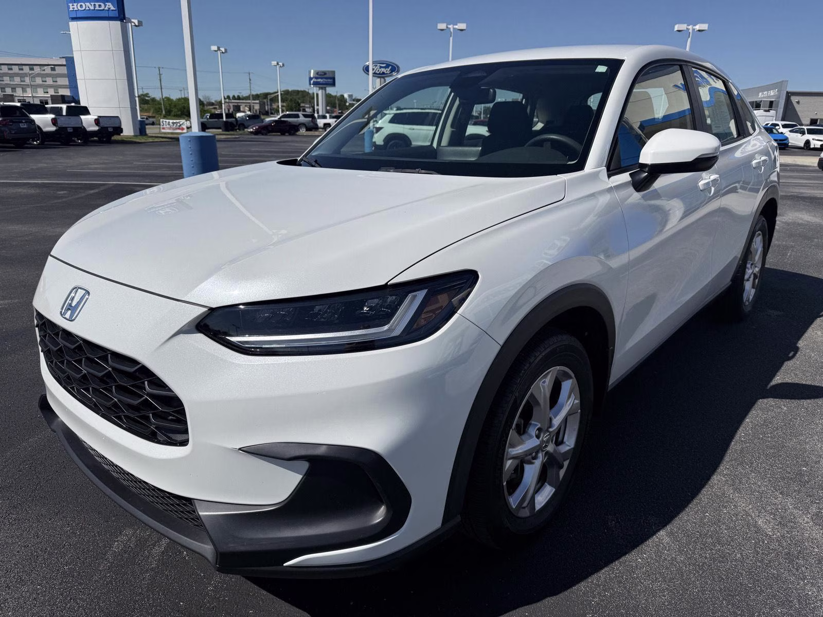 2023 Platinum White Pearl Honda HR-V LX AWD SUV
