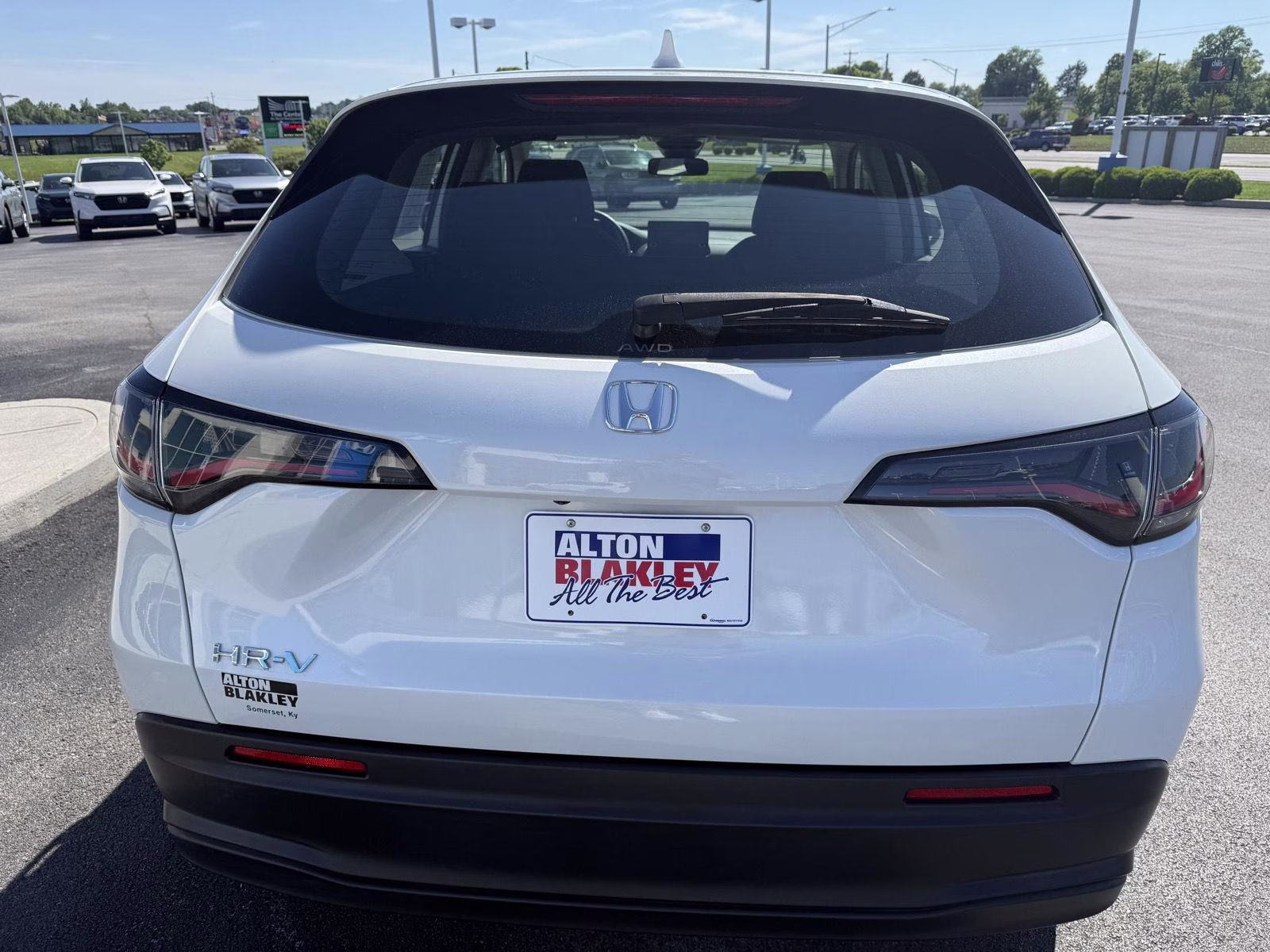 2023 Platinum White Pearl Honda HR-V LX AWD SUV