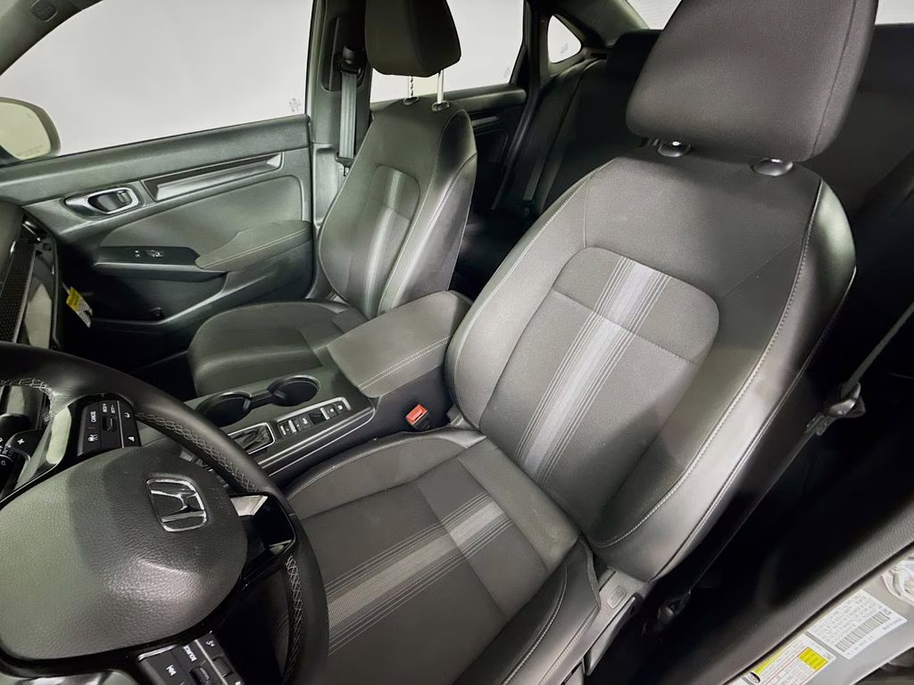 2025 Silver Honda Civic Sport FWD Sedan