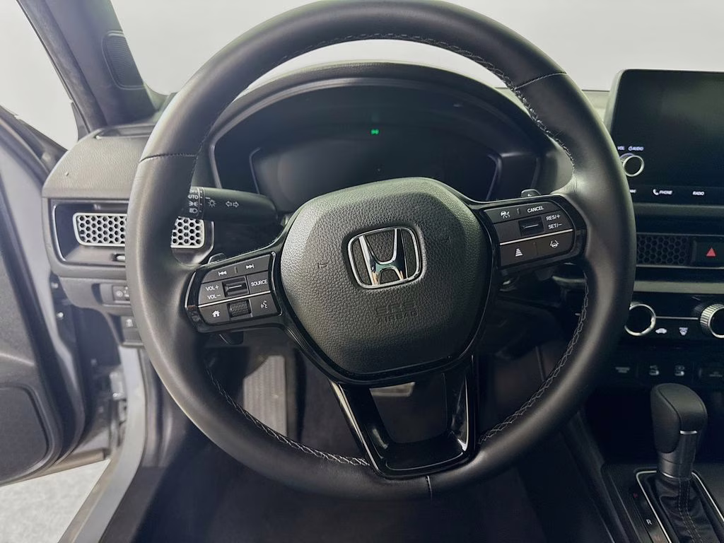 2025 Silver Honda Civic Sport FWD Sedan