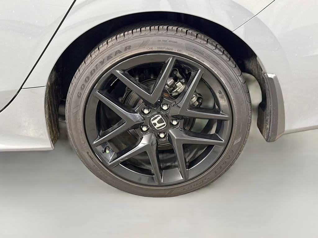 2025 Silver Honda Civic Sport FWD Sedan