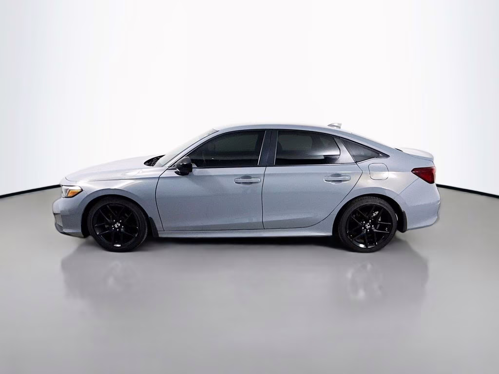 2025 Silver Honda Civic Sport FWD Sedan