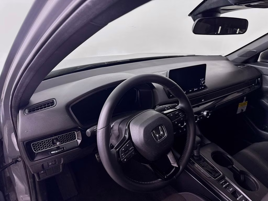 2025 Silver Honda Civic Sport FWD Sedan