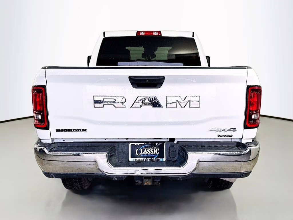 2025 Bright White Clearcoat Ram 2500 Big Horn 4X4 Truck
