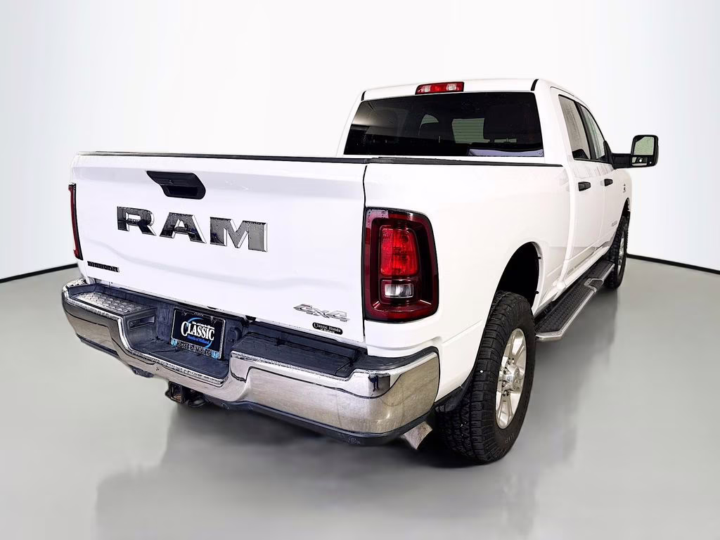 2025 Bright White Clearcoat Ram 2500 Big Horn 4X4 Truck