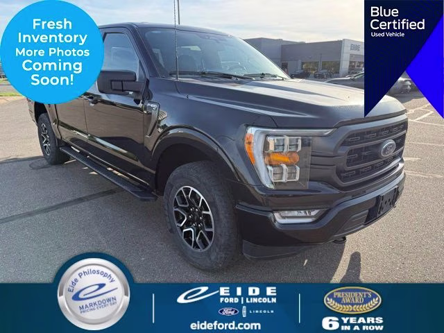 2023 Agate Black Metallic Ford F-150 XLT 4X4 Truck