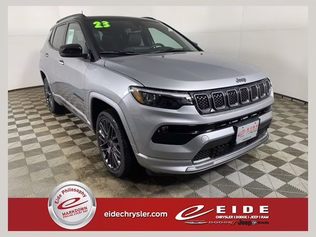 2023 Billet Silver Metallic Clearcoat Jeep Compass High Altitude 4X4 SUV