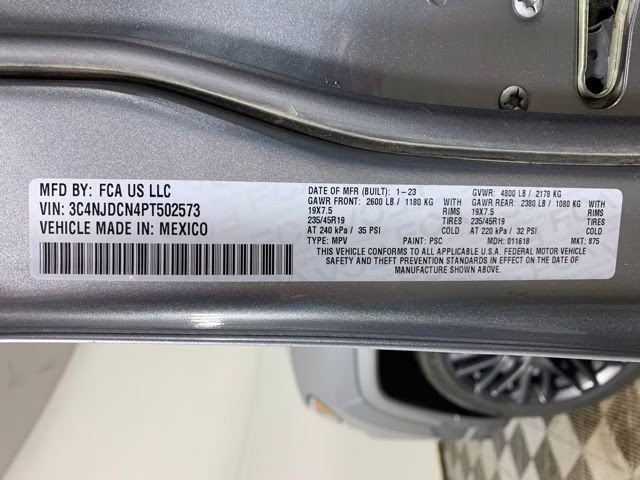 2023 Billet Silver Metallic Clearcoat Jeep Compass High Altitude 4X4 SUV