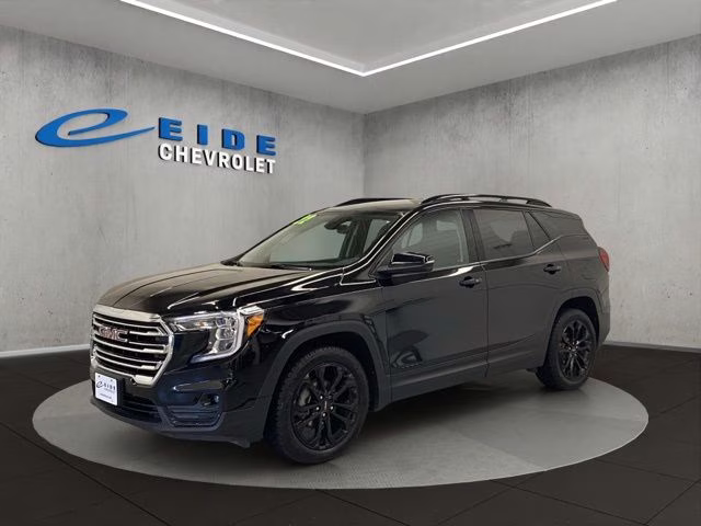 2022 Ebony Twilight Metallic GMC Terrain SLT AWD SUV