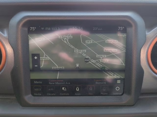 2022 Bright White Clearcoat Jeep Gladiator Mojave 4X4 Truck