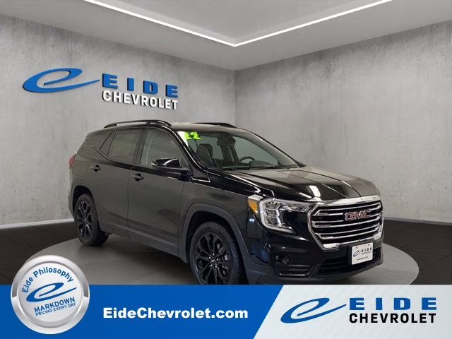 2022 Ebony Twilight Metallic GMC Terrain SLT AWD SUV