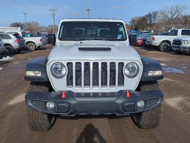 2022 Bright White Clearcoat Jeep Gladiator Mojave 4X4 Truck