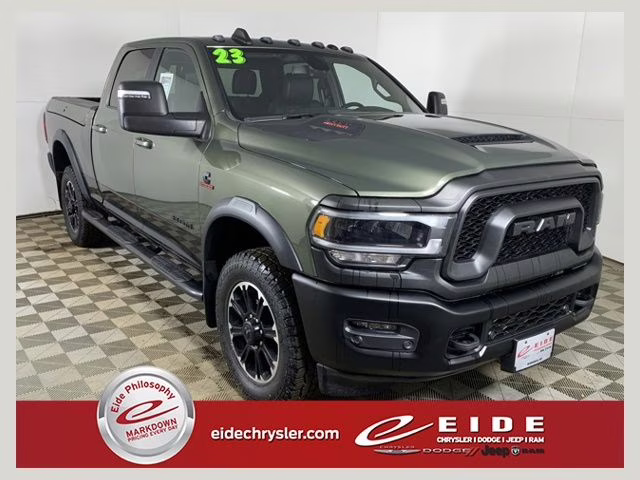 2023 Olive Green Pearlcoat Ram 2500 Rebel 4X4 Truck
