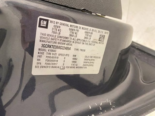 2010 Taupe Gray Metallic Chevrolet Silverado 1500 LTZ 4X4 Truck