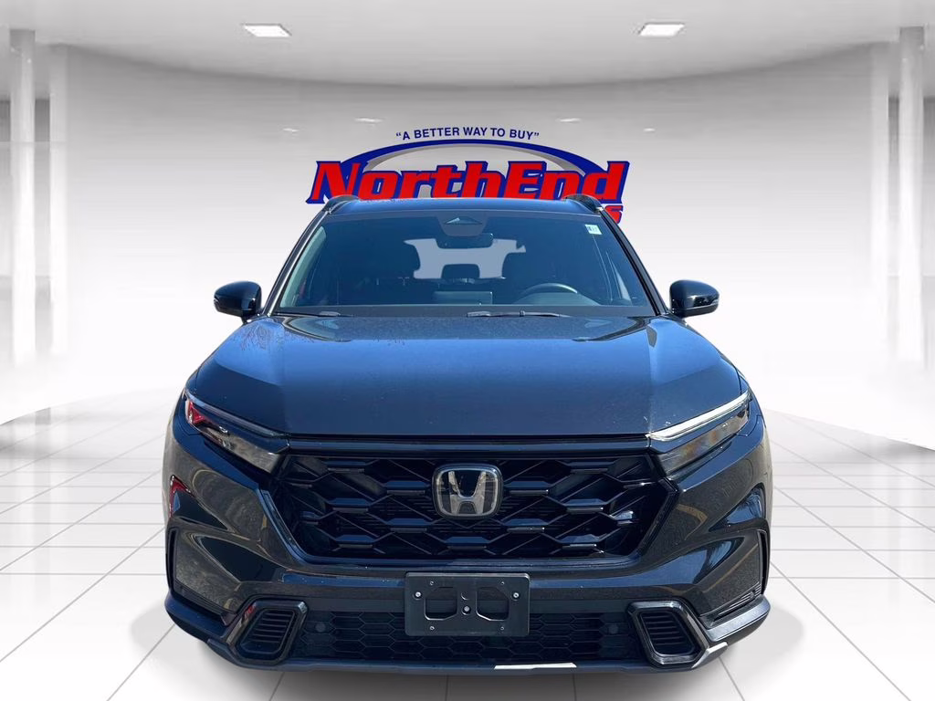 2024 Black Honda CR-V Hybrid Sport-L AWD SUV