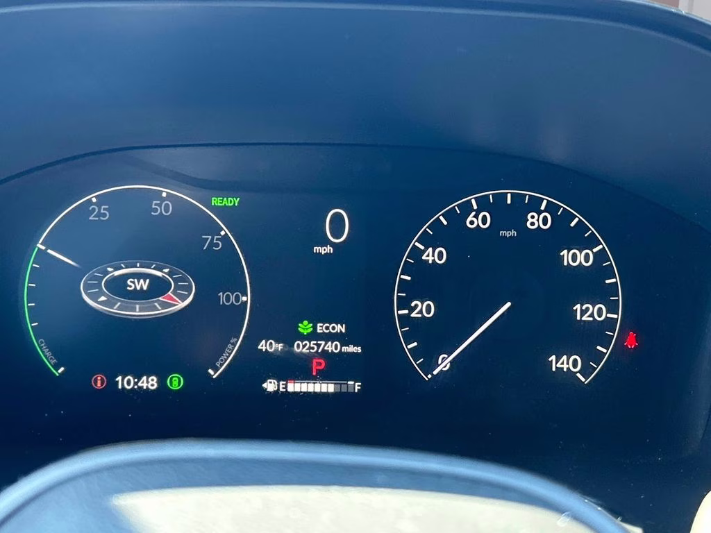2024 Black Honda CR-V Hybrid Sport-L AWD SUV