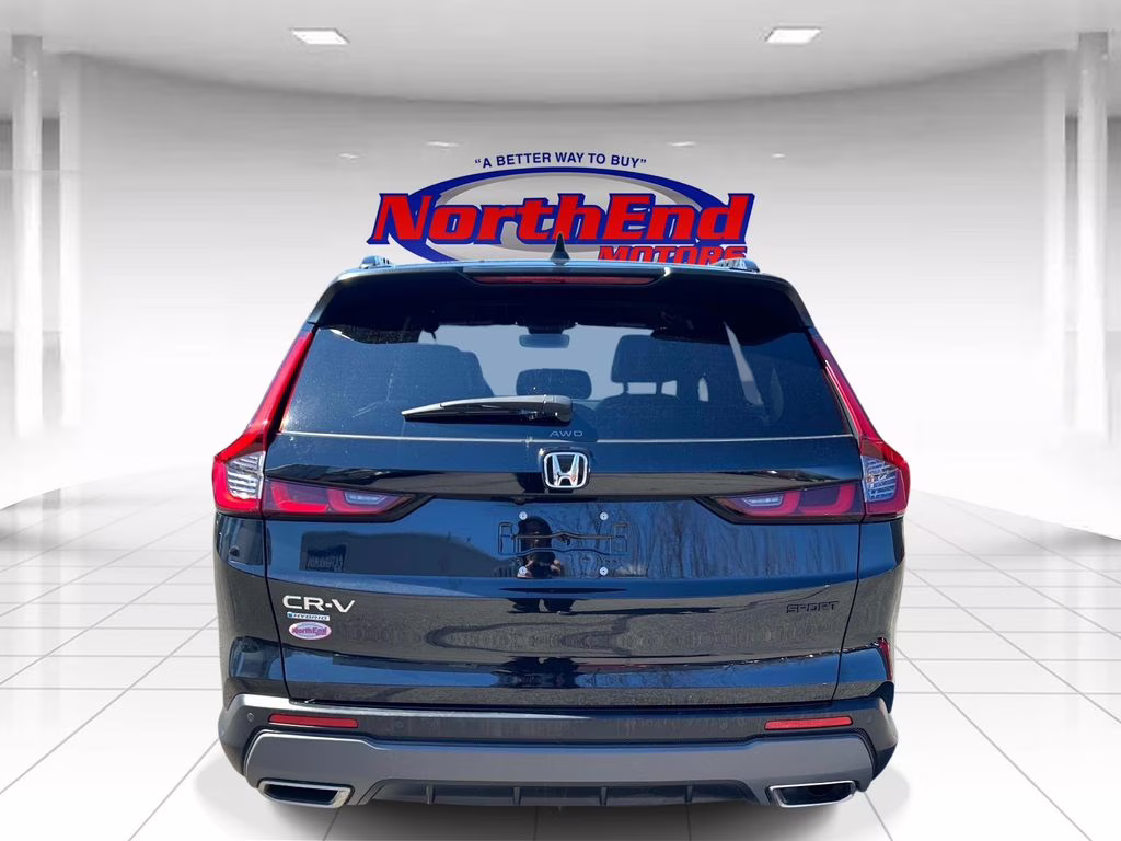 2024 Black Honda CR-V Hybrid Sport-L AWD SUV