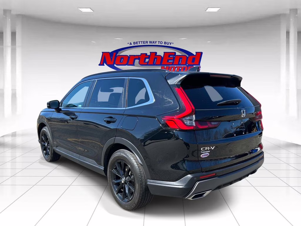 2024 Black Honda CR-V Hybrid Sport-L AWD SUV