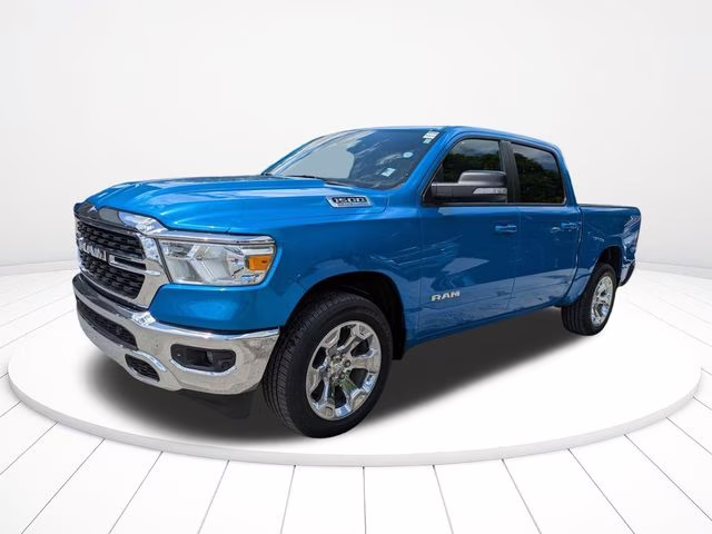 2022 Hydro Blue Pearlcoat Ram 1500 Big Horn/Lone Star 4X4 Truck