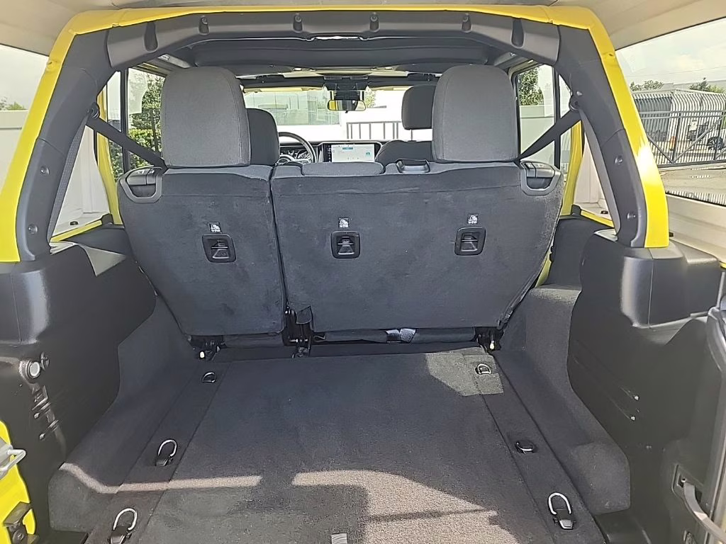 2024 Yellow Jeep Wrangler Sahara 4X4 SUV