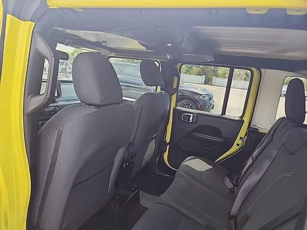 2024 Yellow Jeep Wrangler Sahara 4X4 SUV