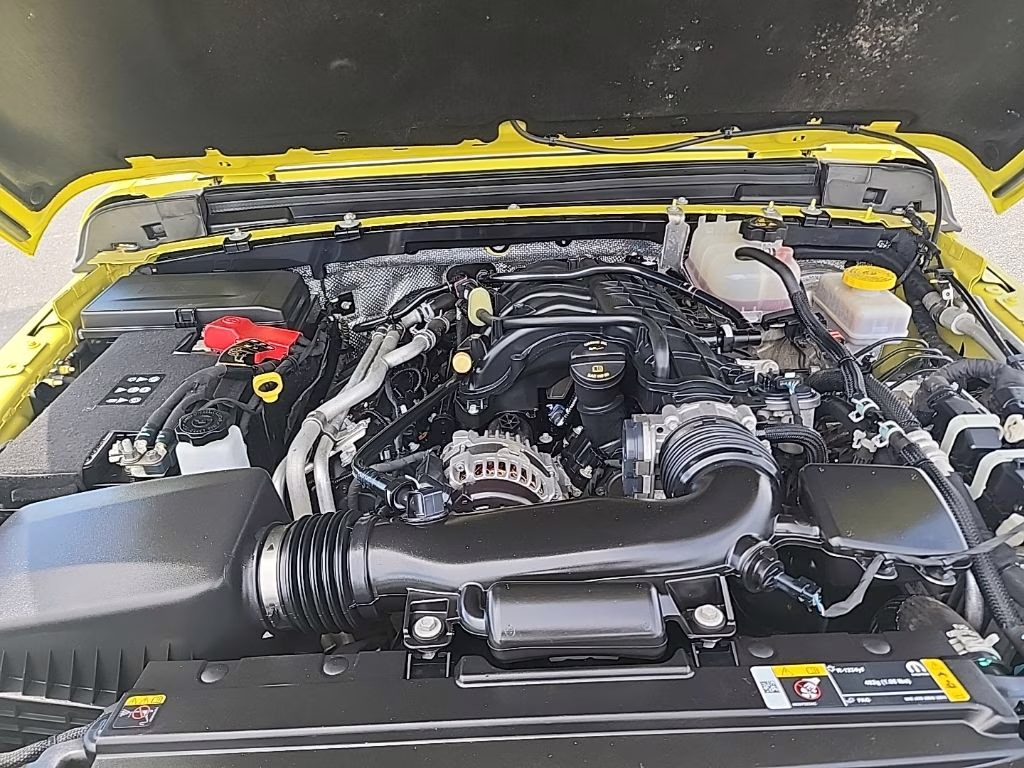 2024 Yellow Jeep Wrangler Sahara 4X4 SUV
