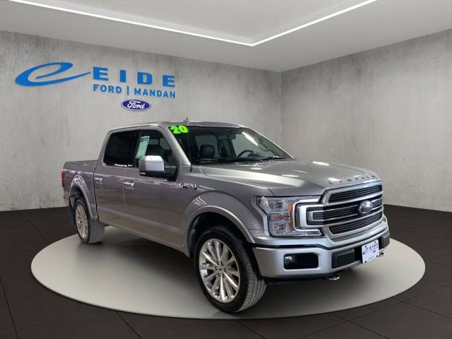 2020 Silver Metallic Ford F-150 Limited 4X4 Truck