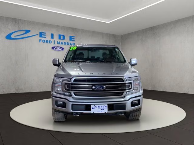 2020 Silver Metallic Ford F-150 Limited 4X4 Truck