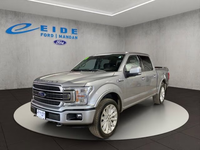 2020 Silver Metallic Ford F-150 Limited 4X4 Truck
