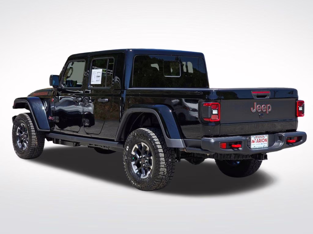 2026 Black Clearcoat Jeep Gladiator Rubicon 4X4 Truck