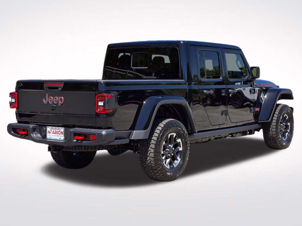 2026 Black Clearcoat Jeep Gladiator Rubicon 4X4 Truck