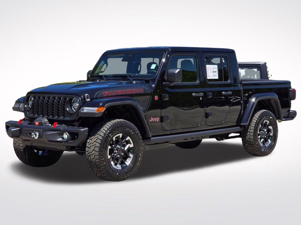 2026 Black Clearcoat Jeep Gladiator Rubicon 4X4 Truck