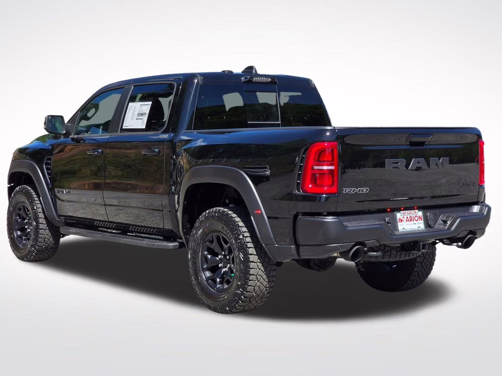 2026 Diamond Black Crystal Pearlcoat Ram 1500 RHO 4X4 Truck