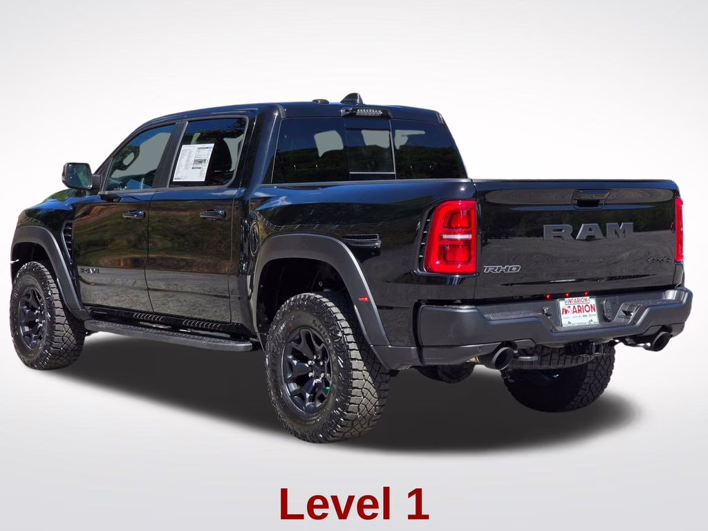 2026 Diamond Black Crystal Pearlcoat Ram 1500 RHO 4X4 Truck