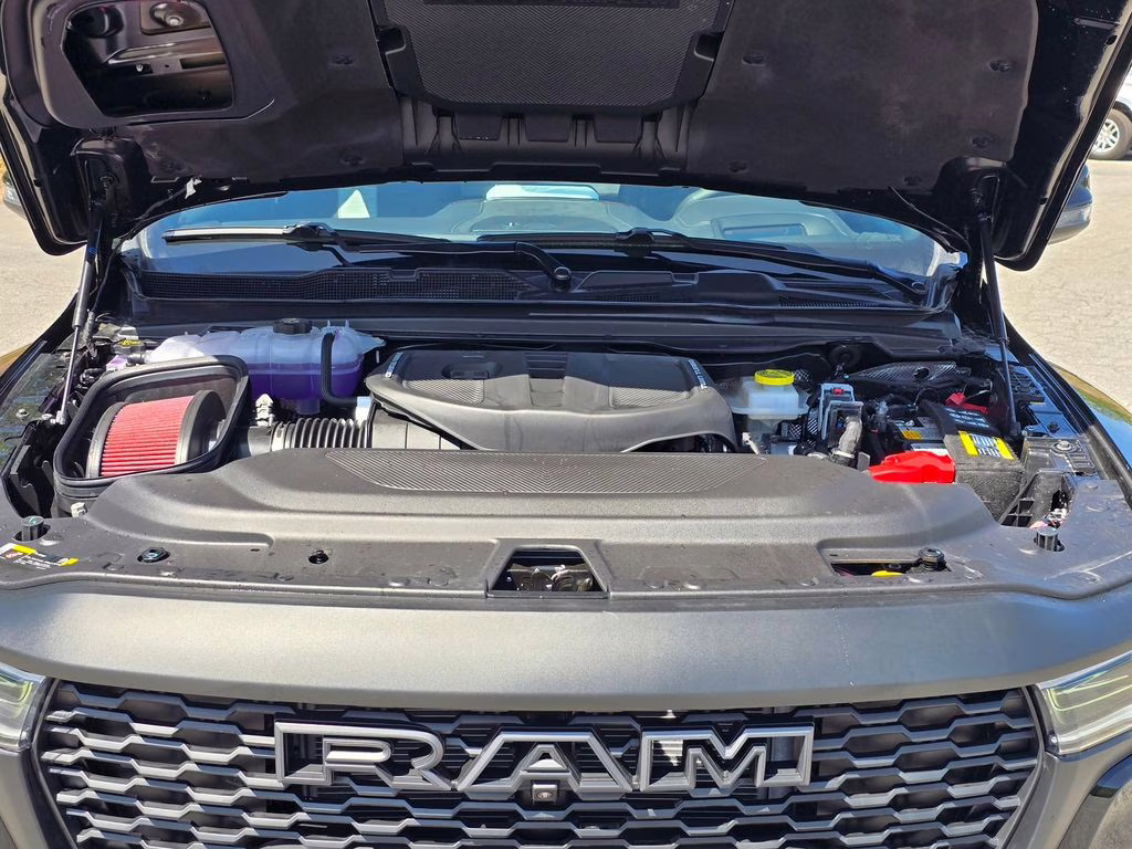 2026 Diamond Black Crystal Pearlcoat Ram 1500 RHO 4X4 Truck