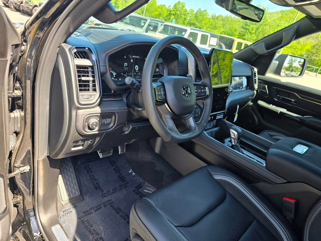 2026 Diamond Black Crystal Pearlcoat Ram 1500 RHO 4X4 Truck