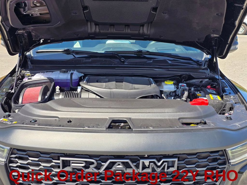2026 Diamond Black Crystal Pearlcoat Ram 1500 RHO 4X4 Truck