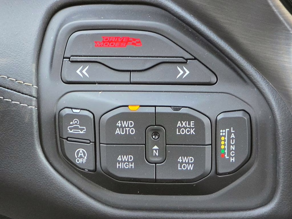 2026 Diamond Black Crystal Pearlcoat Ram 1500 RHO 4X4 Truck