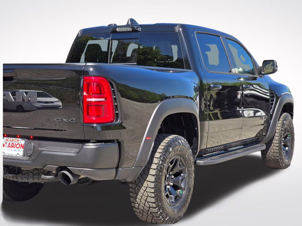 2026 Diamond Black Crystal Pearlcoat Ram 1500 RHO 4X4 Truck