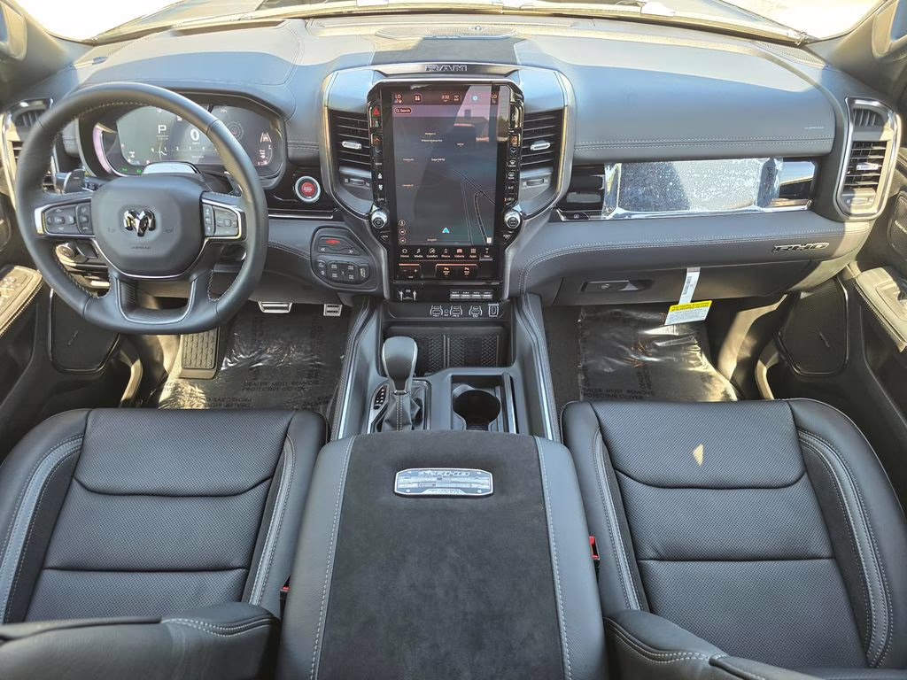 2026 Diamond Black Crystal Pearlcoat Ram 1500 RHO 4X4 Truck