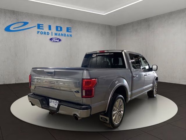2020 Silver Metallic Ford F-150 Limited 4X4 Truck
